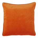 ORANGE, cushion cover, velvet
