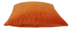 ORANGE, cushion cover, velvet