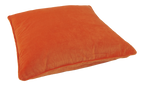 ORANGE, cushion cover, velvet