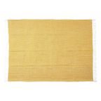 PET Outdoordecke, HERRINGBONE, yellow, 130x180cm