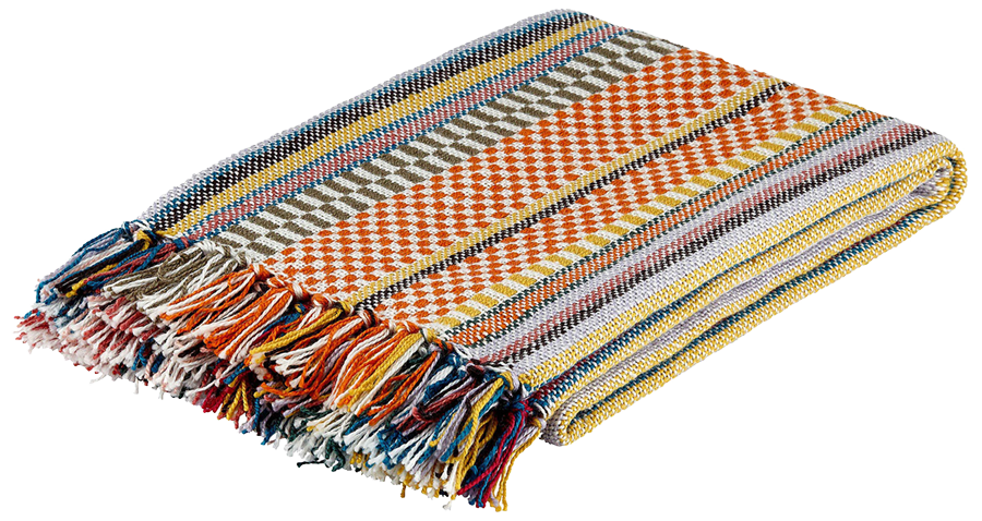 PET Outdoordecke, POPPY, multi, 130x180cm