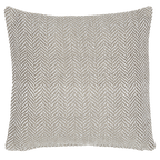 PET Outdoorkissen, HERRINGBONE, sand, mit Polyfüllung, 45x45cm