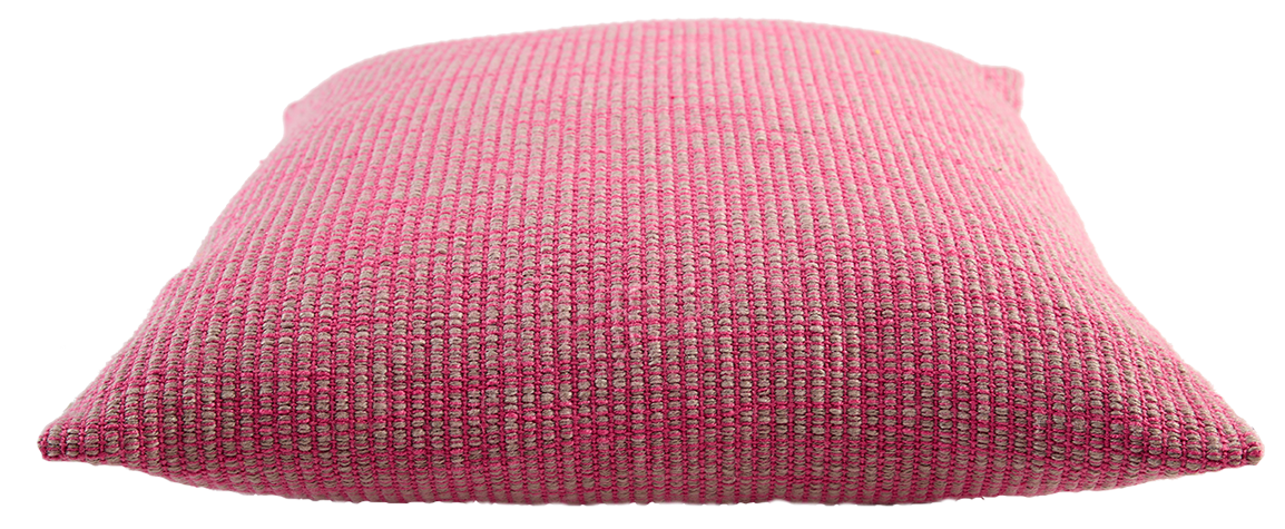 PET Outdoorkissen, MELANGE, pink, 60x60cm
