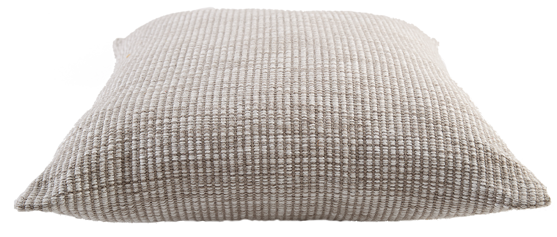 PET Outdoorkissen, MELANGE, hellgrau, 60x60cm