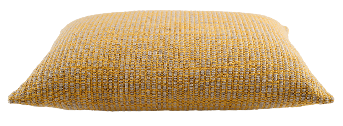 PET Outdoorkissen, MELANGE, gelb, 40x60cm