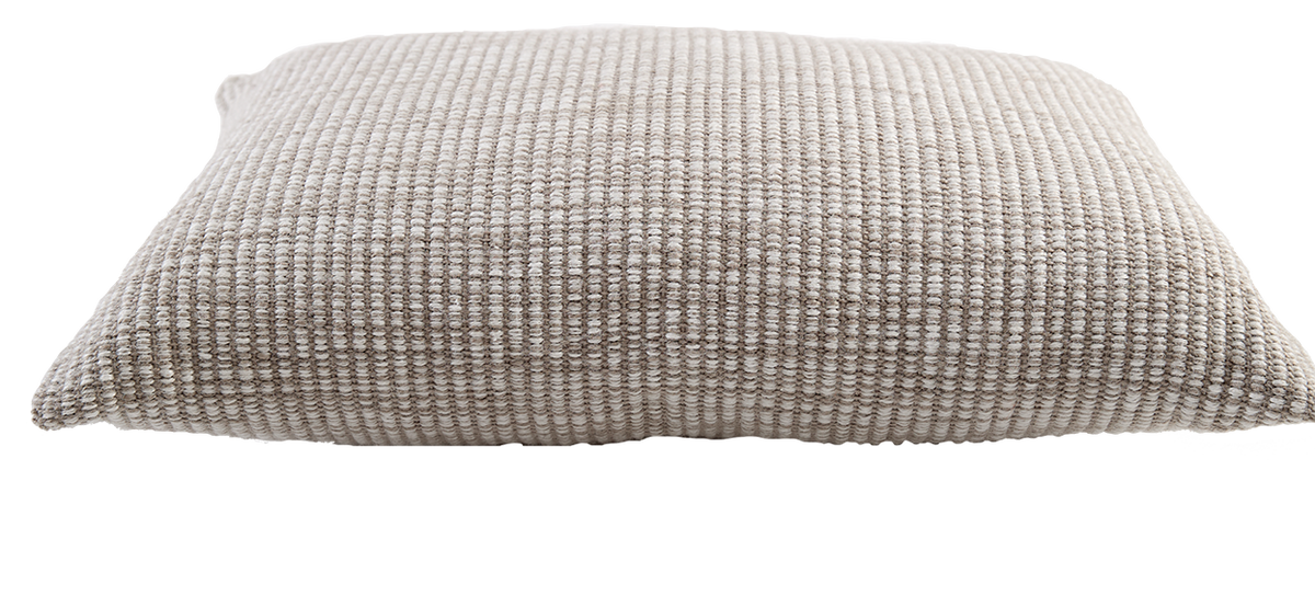 PET Outdoorkissen, MELANGE, hellgrau, 40x60cm