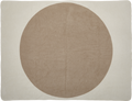 Decke, DOT, Baumwoll-Velours, creme/beige, 150x200cm