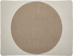 Decke, DOT, Baumwoll-Velours, creme/beige, 150x200cm