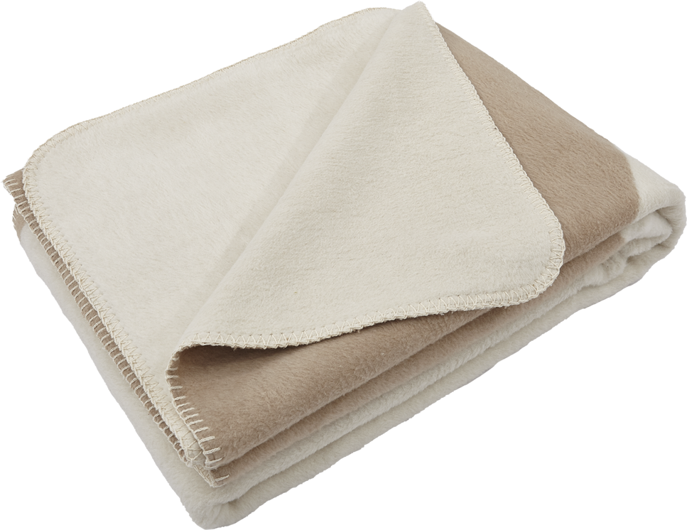Decke, DOT, Baumwoll-Velours, creme/beige, 150x200cm