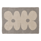 Decke, DAISY, Baumwoll-Velours, Wolke/Beige 150x200cm