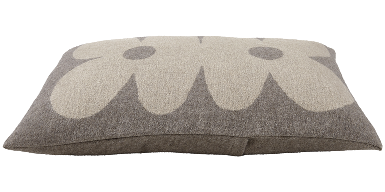 Kissenhülle, DAISY, Baumwoll-Flanell, Wolke/Beige, 40x60cm
