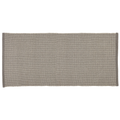 Baumwollteppich, DOTS, recycelt, GRAU/natur, 70x140cm