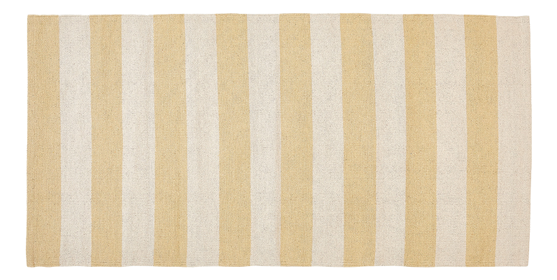 Baumwollteppich, SIESTA, recycelt, BEIGE/NATUR, 70x140cm