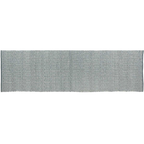 Baumwollteppich, BRAID, recycelt, GRAU/natur, 70x250cm