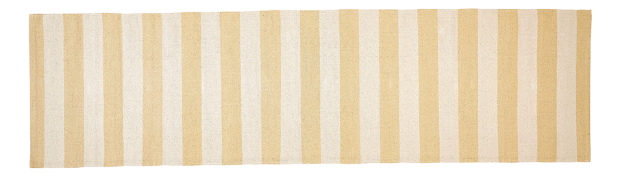 Baumwollteppich, SIESTA, recycelt, BEIGE/NATUR, 70x250cm