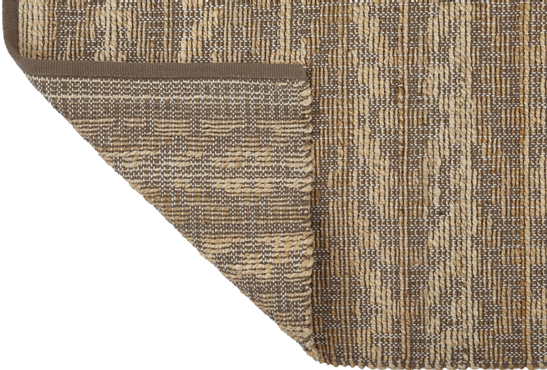 Teppichläufer aus Jute/Baumwolle, FREJA, braun, 70x140cm