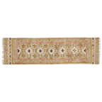 Jute Kelim, PROVENCE, natural/rose/buttercup, 70x250cm