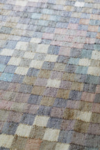 Jute Kelim, MATRIX, multi coloured, 70x250cm