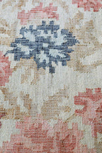 Jute Kelim, DORSET, pink, red, moss, blue, 70x250cm