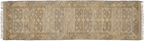 Jute Kelim, BASHIR, beige, grey, 70x250cm