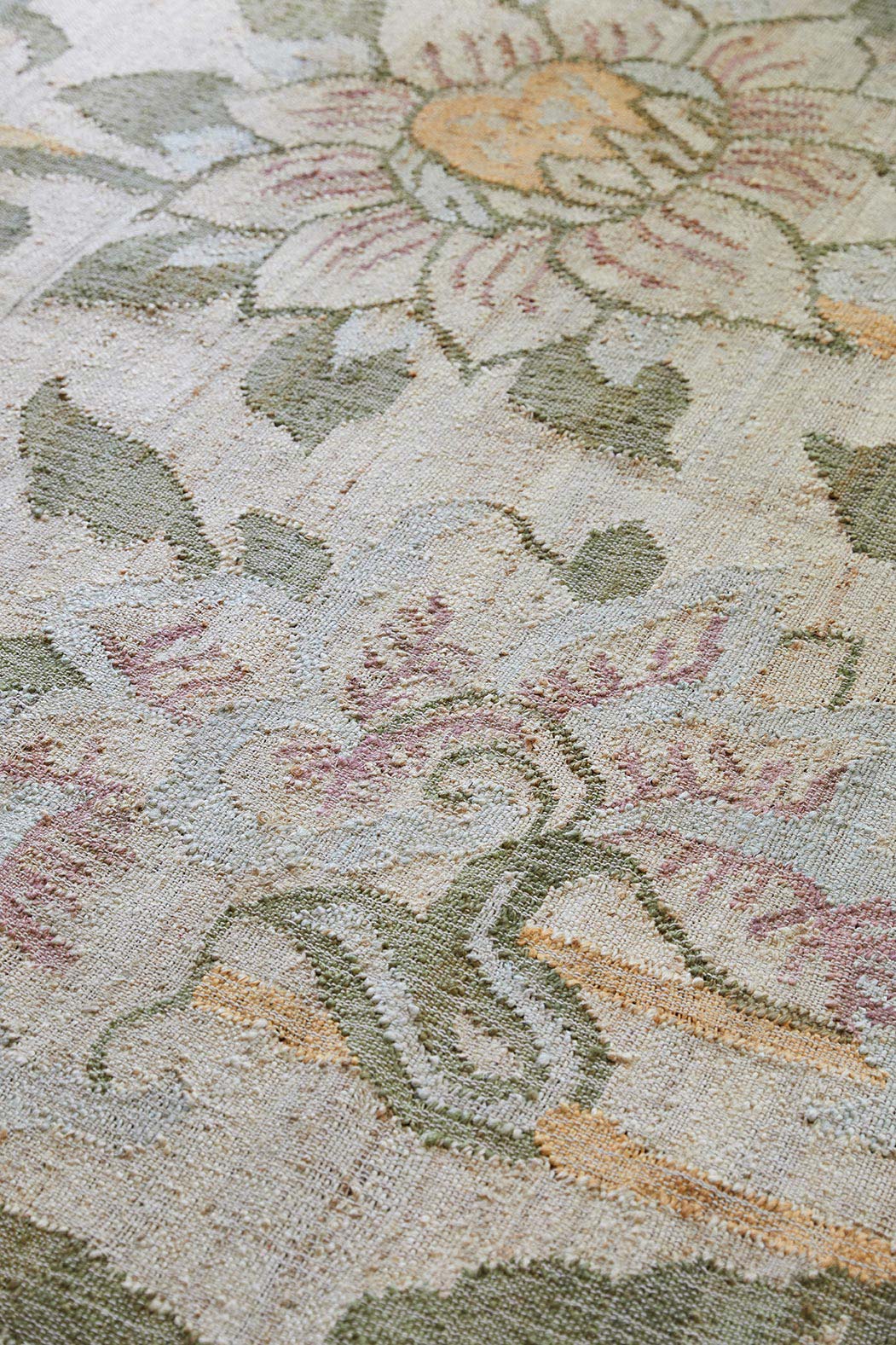 Jute Kelim, SOMERSET II, beige, moss, orange, 200x300cm