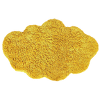 Teppich, CLOUD, hochflorig, turmeric, Baumwolle, 110x72cm