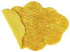 Teppich, CLOUD, hochflorig, turmeric, Baumwolle, 110x72cm