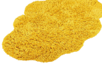 Teppich, CLOUD, hochflorig, turmeric, Baumwolle, 110x72cm