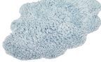 Teppich, CLOUD, hochflorig, ice, Baumwolle, 110x72cm