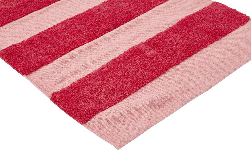 Teppich, SUGAR, rosa/himbeere, Baumwolle, 60x90cm