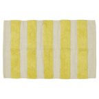 Teppich, SUGAR, gelb/naturweiß, Baumwolle, 60x90cm