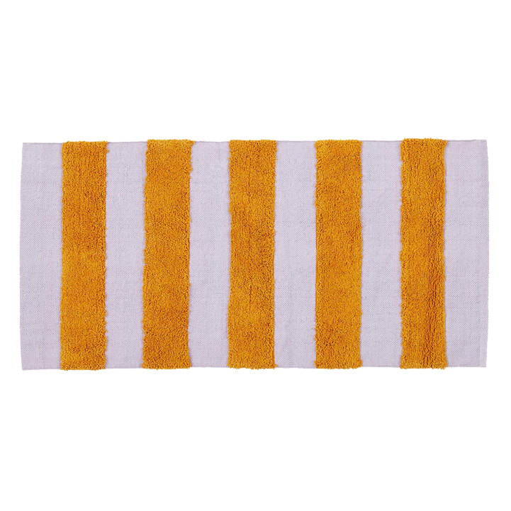 Teppich, SUGAR, lila/orange, Baumwolle, 70x140cm