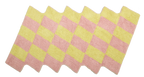 Teppich, SCALA, pink/gelb, Baumwolle, 70x140cm