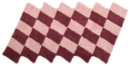 Teppich, SCALA, pink/braun, Baumwolle, 70x140cm