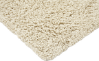 Teppich, SHAGGY, naturweiß, Baumwolle, 140 x 200 cm