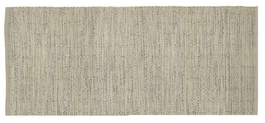 Teppichläufer aus Wolle/Baumwolle, BRAGI, creme/beige, 70x140cm