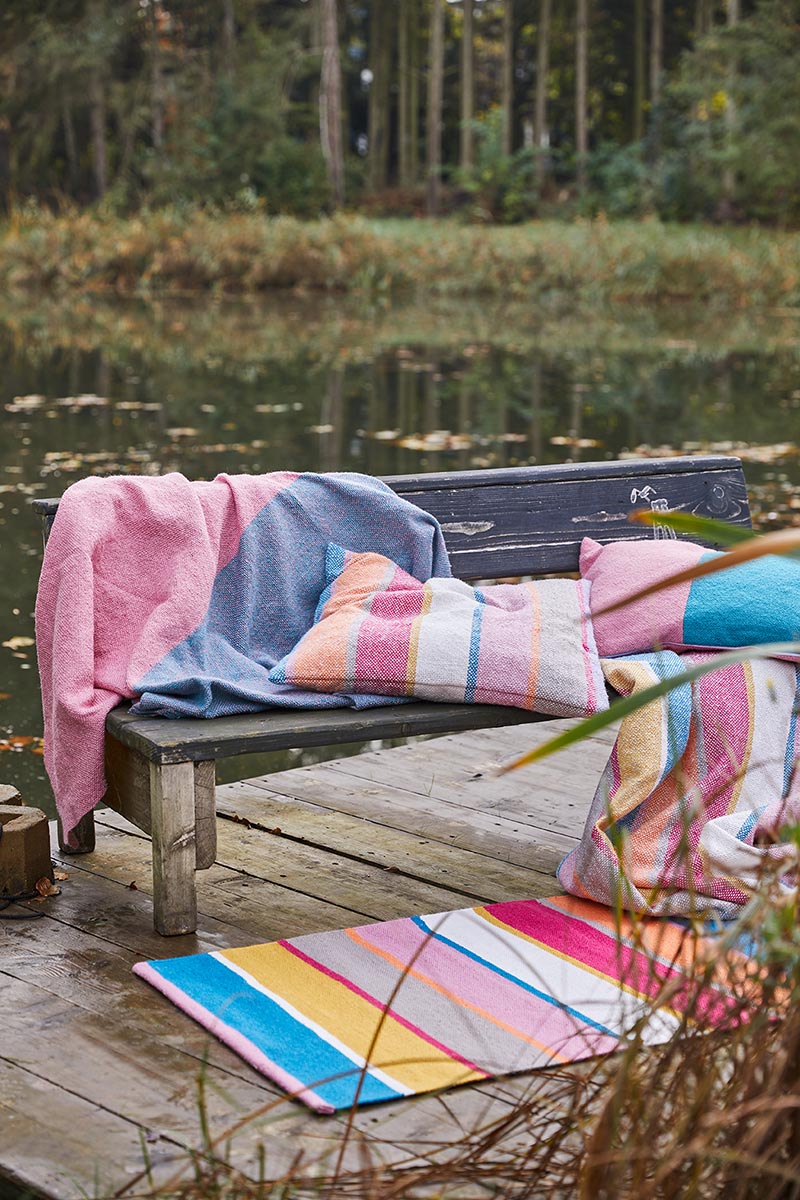 PET Outdoorteppich, MUJO, multi, 60x90cm