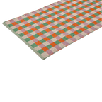 PET Teppich, SQUARE, green, orange, lavender, 60x90cm