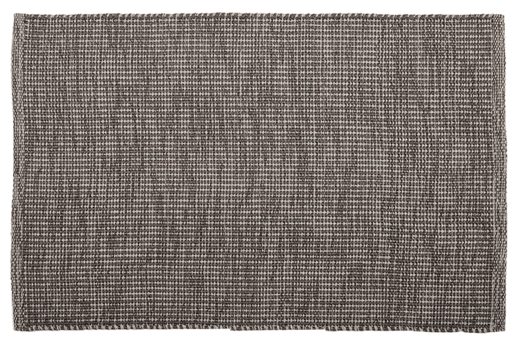 PET Outdoorteppich, MELANGE, dunkelgrau, 60x90cm