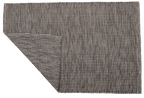 PET Outdoorteppich, MELANGE, dunkelgrau, 60x90cm