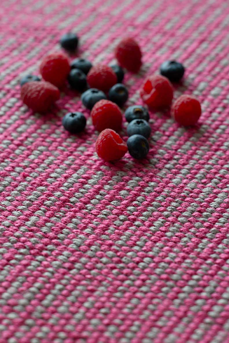 PET Outdoorteppich, MELANGE, pink, 60x90cm