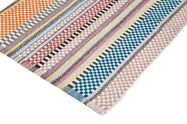 PET Outdoorteppich, POPPY, multi, 70x140cm