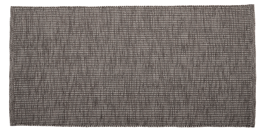 PET Outdoorteppich, MELANGE, dunkelgrau, 70x140cm