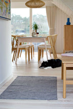 PET Outdoorteppich, MELANGE, dunkelgrau, 70x140cm