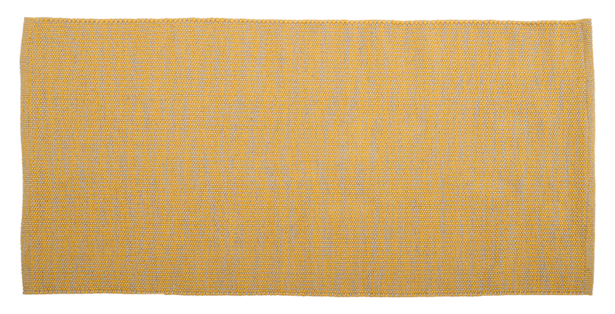 PET Outdoorteppich, MELANGE, gelb, 70x140cm