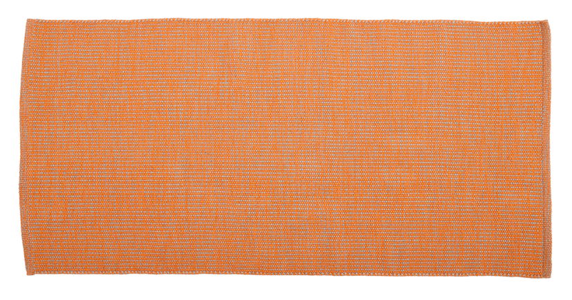 PET Outdoorteppich, MELANGE, orange, 70x140cm