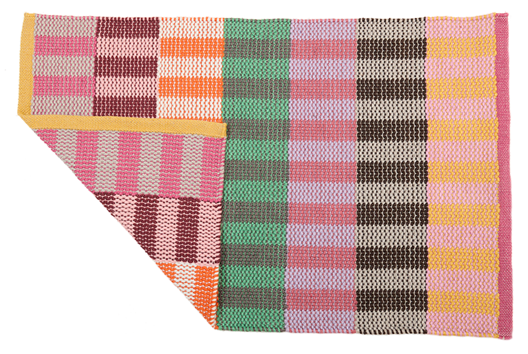 PET Outdoorteppich, COLOR, multi, 70x140cm