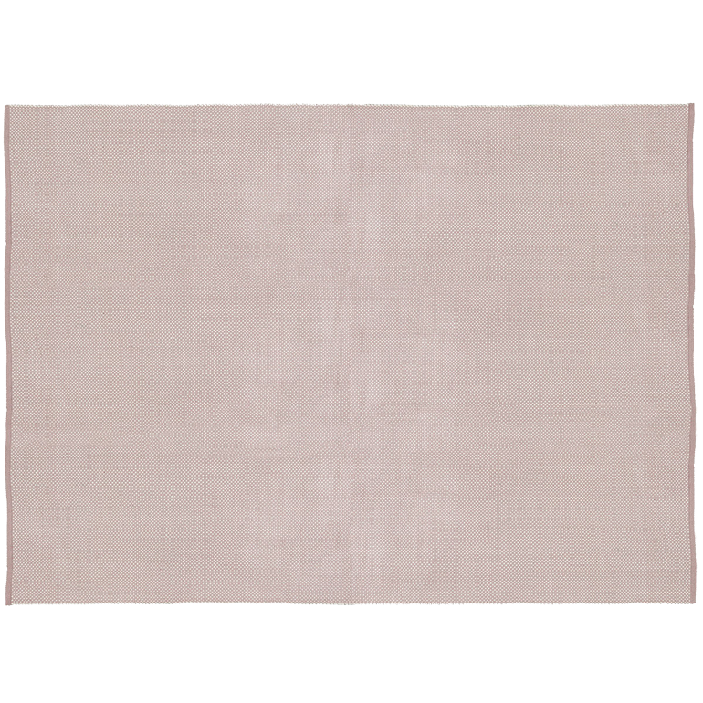 PET Teppich, DOTS, mauve/natur, 140x200cm
