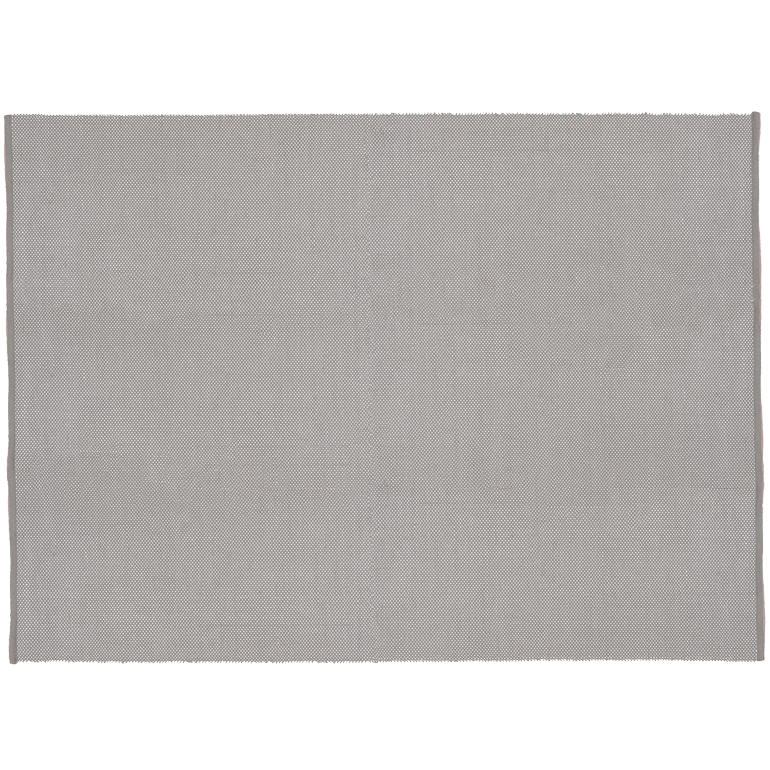 PET Teppich, DOTS, grau/natur, 140x200cm