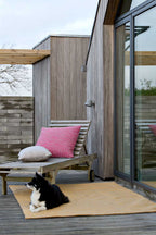 PET Outdoorteppich, MELANGE, gelb, 140x200cm